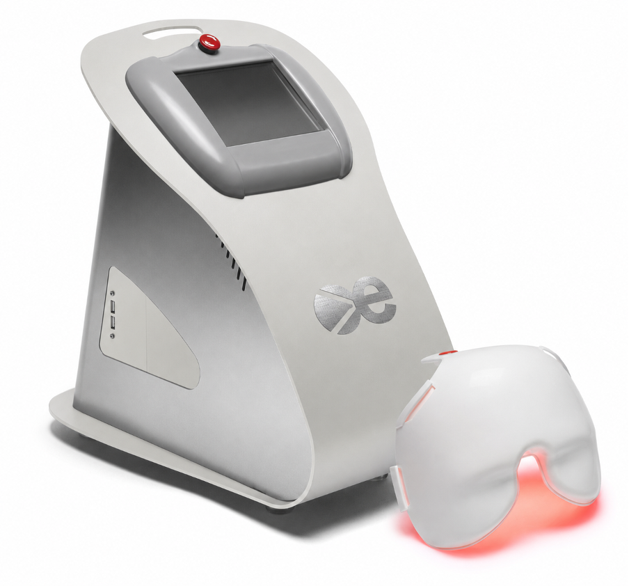 Light Modulation LLLT LED mask for photobiomodulation dry eye treatment